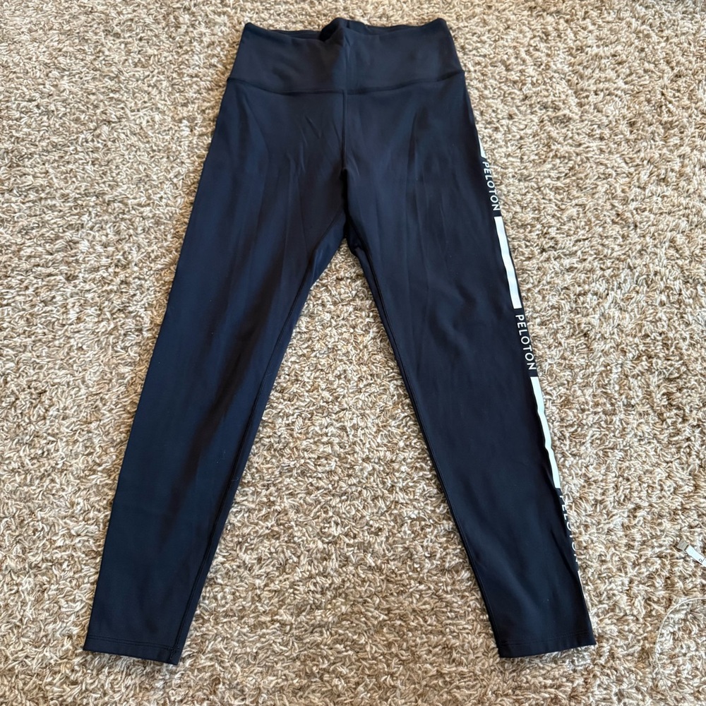 Peloton Black High-Waisted Leggings- medium